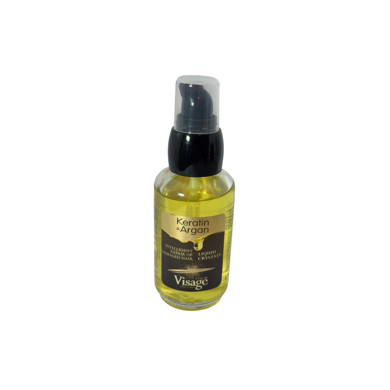 Huile pour cheveux, Keratin et Argan